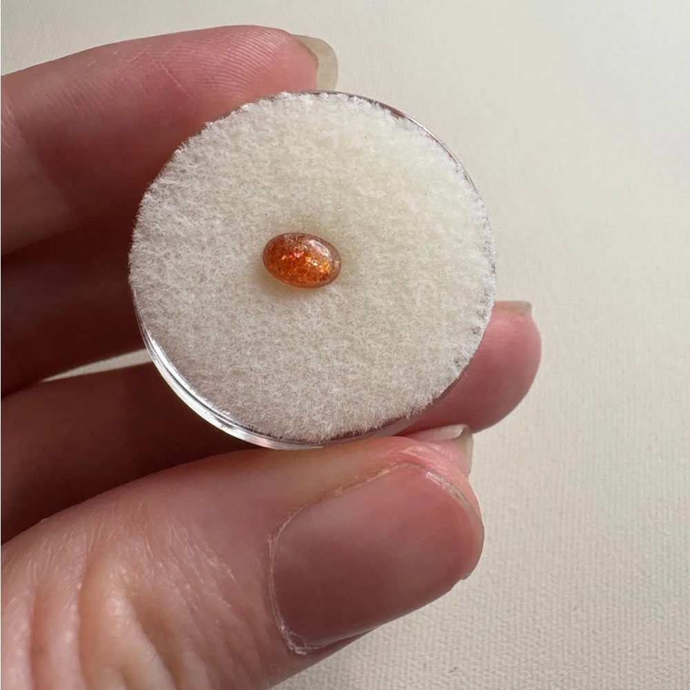 Natural Sunstone Oval Cabachon .55ct